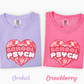 School Psych Valentines Day Shirt, Retro Heart School Psychology, Comfort Colors 1717