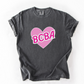 90s Pink Heart BCBA Shirt, Doll themed Behavior Analyst shirt, ABA Apparel, Unisex Comfort Colors