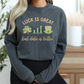 ABA St. Patrick's Day Long Sleeve Shirt, St Paddys Rbt Bcba Apparel, Green Behavior Analyst Data Tee, Comfort Colors 6014