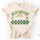 Checkered St. Patrick's Day Social Work T-shirt, One Lucky Social Worker Apparel, LCSW Tee, Comfort Colors 1717