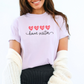 Home Visitor Hearts Shirt, Minimalist Home Visitor T-shirt, Home Visitor Tee Comfort Colors 1717