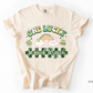 Checkered St. Patrick's Day School Psych T-shirt, One Lucky School Psych Apparel, School Psychologist Tee, Comfort Colors 1717