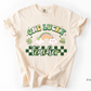 Retro Checkered St. Patrick's Day Teacher T-shirt, One Lucky Teacher Apparel, Special Education Tee, Comfort Colors 1717