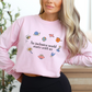 An Inclusive World Starts With Us, Inclusion and Acceptance Garden Heart Long Sleeve T-shirt, Advocacy and Inclusion Apparel, Special Education Tee, Comfort Colors 1717