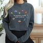 An Inclusive World Starts With Us, Inclusion and Acceptance Garden Heart Long Sleeve T-shirt, Advocacy and Inclusion Apparel, Special Education Tee, Comfort Colors 1717