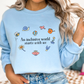 An Inclusive World Starts With Us, Inclusion and Acceptance Garden Heart Sweatshirt, Advocacy and Inclusion Crewneck