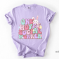 One Hoppy Social Worker, Comfort Colors Spring Social Worker Shirt, Social Worker Bunny Tee, LCSW Easter Tee