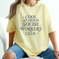 Retro Cool School Social Workers Club T-shirt, Retro Graphic Tee, Gift for School Social Worker, Comfort Colors 1717
