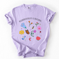 Neurodiversity Is Natural Shirt, Inclusive Floral Insect Tee for Advocates, Teachers, Therapists