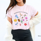Neurodiversity Is Natural Shirt, Inclusive Floral Insect Tee for Advocates, Teachers, Therapists