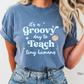 It's a Groovy Day to Teach Shirt, Retro Teacher T-Shirt for Women, Back to School Teacher Gift, Cute Teaching Tee for Educators