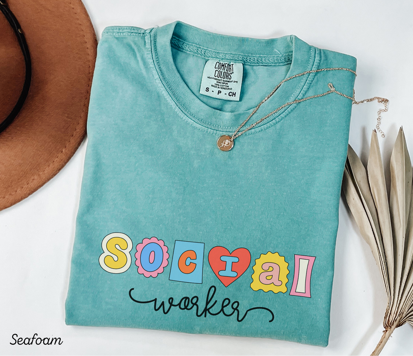 Comfort Colors Social Worker Tee, Social work graphic Tee, gift for social worker