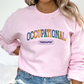 Varsity Occupational Therapist Sweatshirt, OT crewneck, OT College Style sweatshirt, Gift for OT