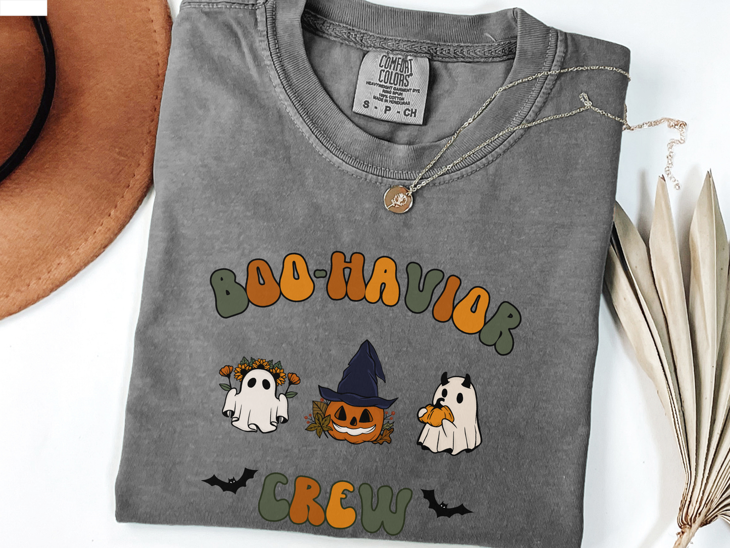 Boo-Havior Crew Halloween ABA shirt, Rbt Bcba T-Shirt, Gift for Behavior Therapist, Unisex Comfort Colors® 1717