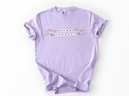 CUSTOM - Beyond Therapy Friendship Bracelet T-Shirt, Unisex Comfort Colors® 1717