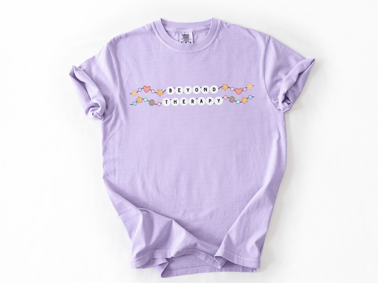 CUSTOM - Beyond Therapy Friendship Bracelet T-Shirt, Unisex Comfort Colors® 1717