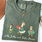 Goose Christmas T-shirt For Rbts Bcbas, Silly, Jolly, & Data Driven Tee, ABA Holiday Tee