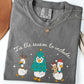 Inclusion Christmas T-shirt, Tis the Season to Include, Funny Goose Tee, Unisex Garment-Dyed Shirt, Holiday Gift for Advocates