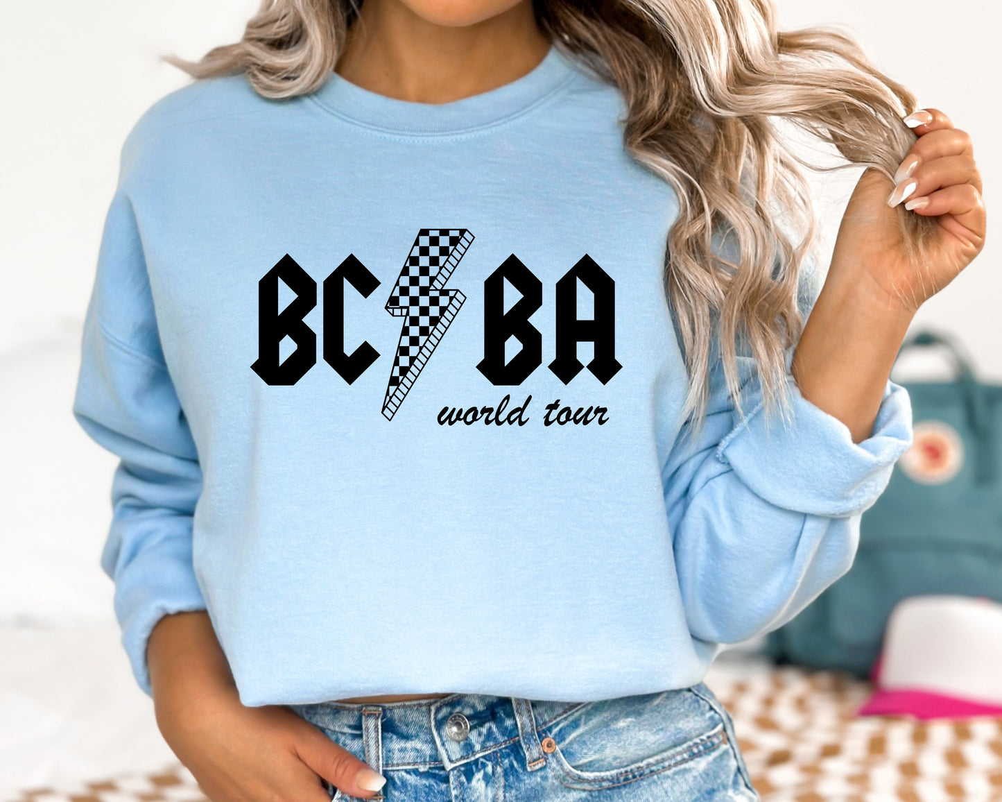 Behavior Analyst World Tour Sweatshirt, Aba Rock Crewneck, Gift for bcba