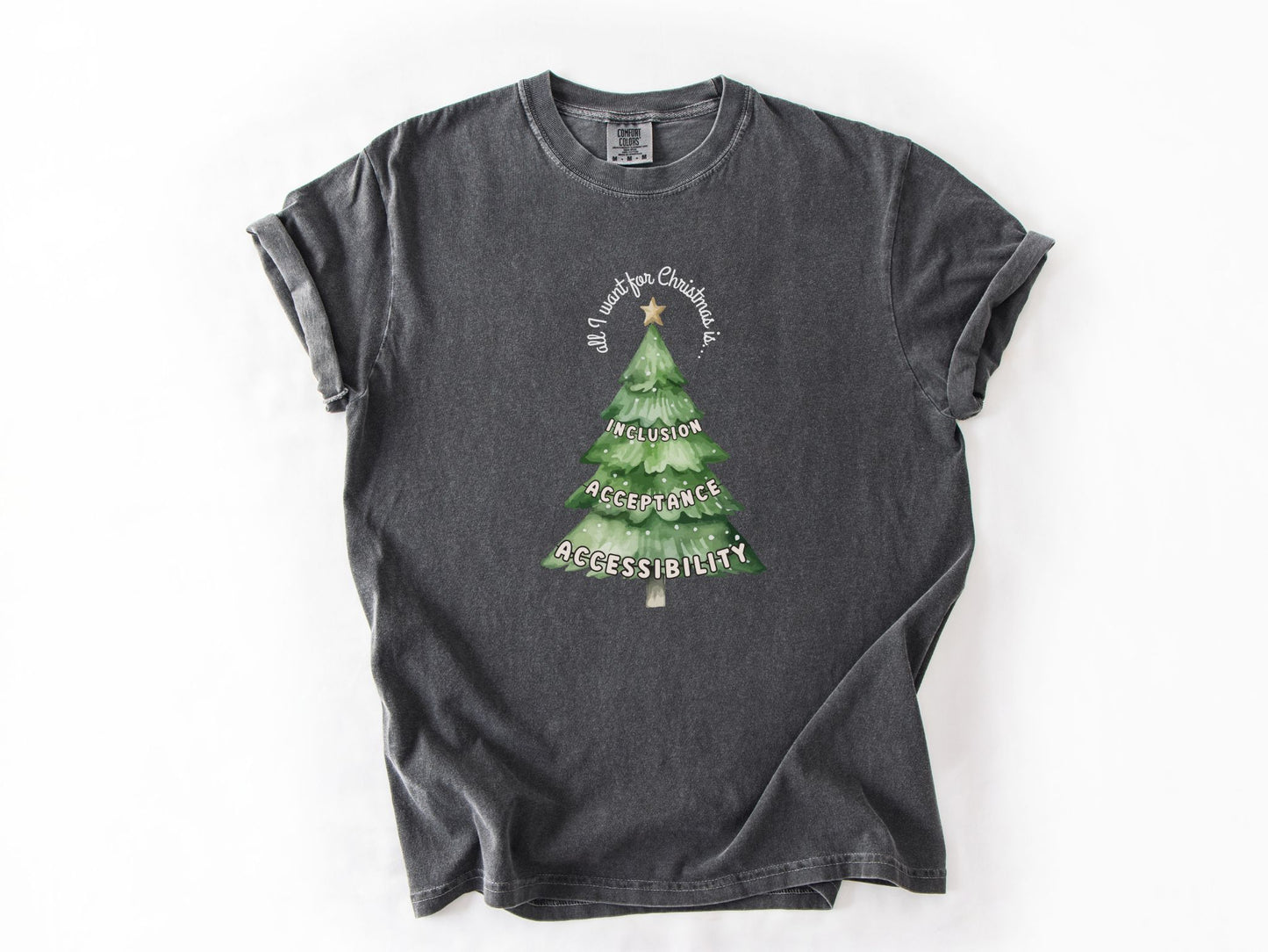 Inclusion and Advocacy Christmas Shirt - All I Want for Christmas Is Inclusion Tee