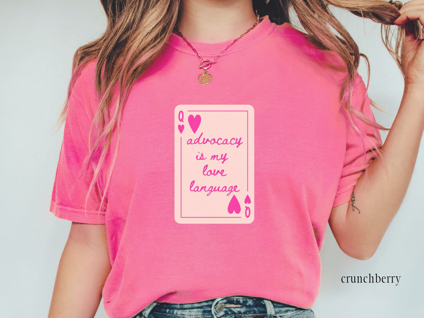 Valentines Day Advocacy Inclusion Tee, Advocacy is My Love Language, Gift for Teacher Therapist Advocate