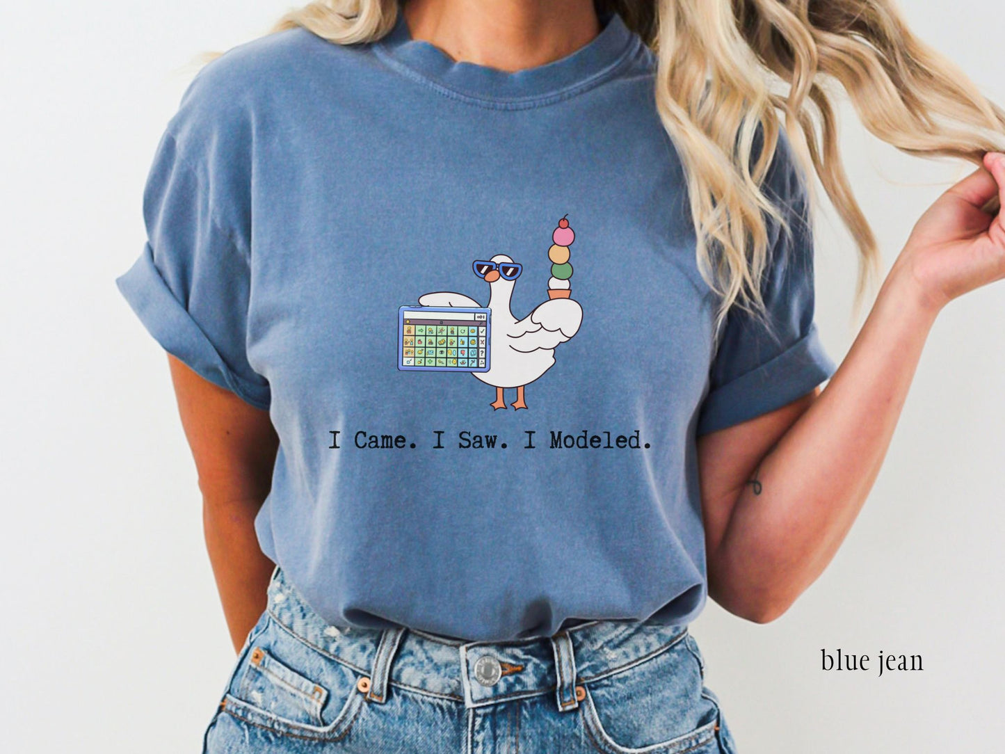 Funny Goose Speech Language T-shirt, Speech Therapy Merch, Gift for Slp Slpa