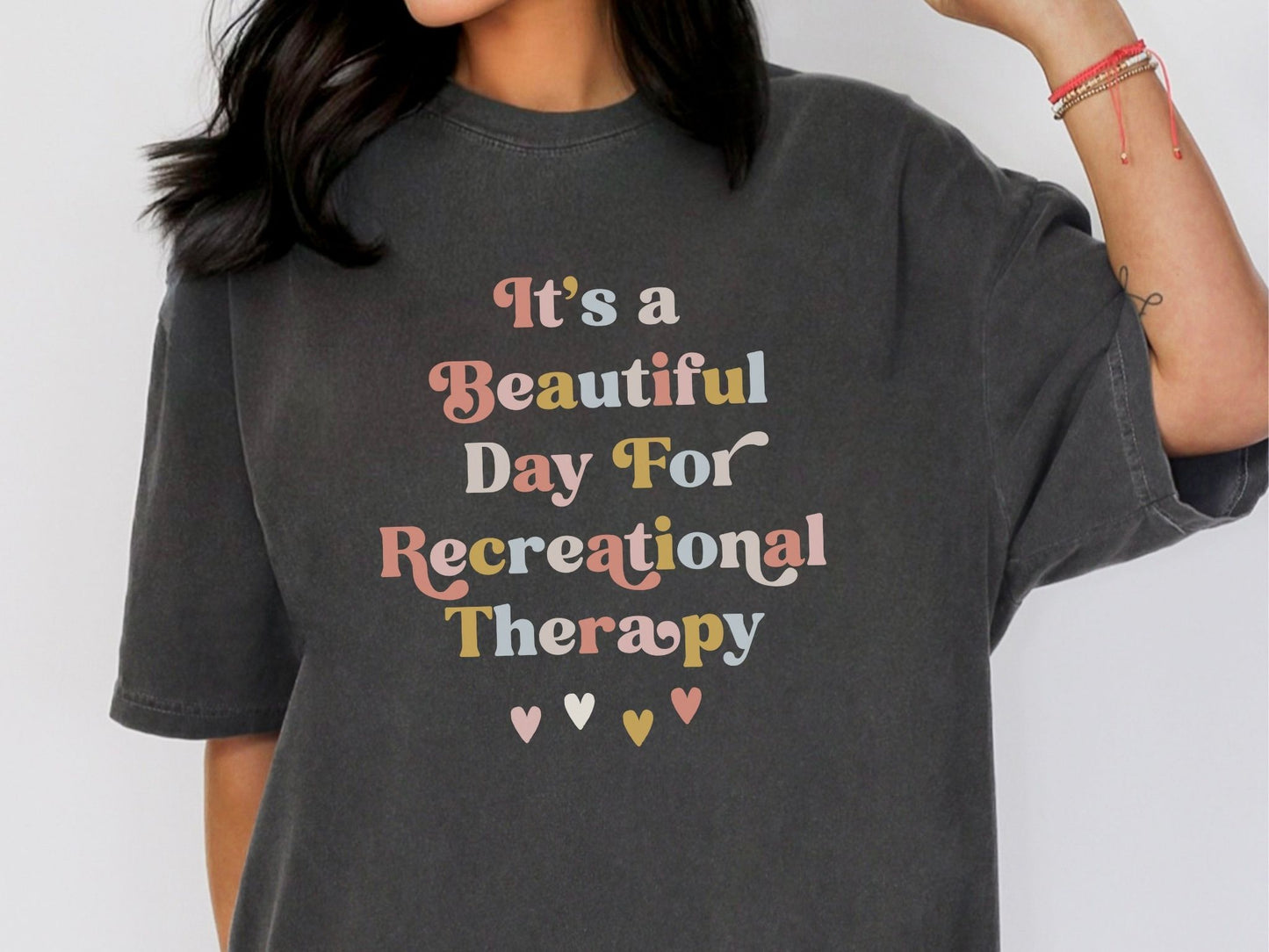 It's a Beautiful Day for Recreational Therapy Shirt, Cute OT T-Shirt, OT Gift for Therapists, Students, Clinicians