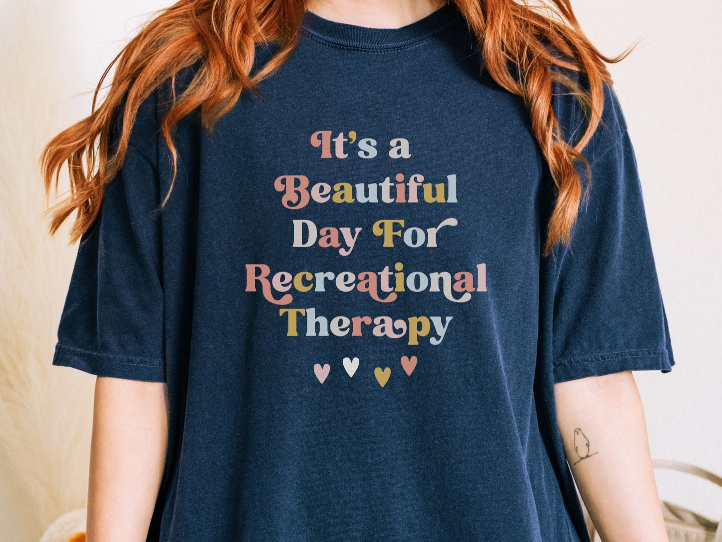 It's a Beautiful Day for Recreational Therapy Shirt, Cute OT T-Shirt, OT Gift for Therapists, Students, Clinicians