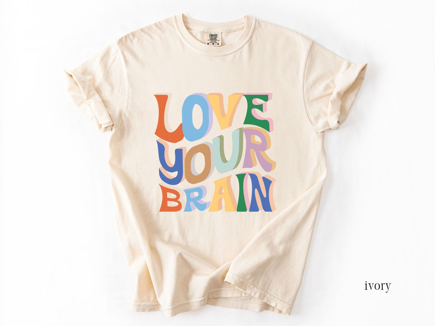 Love Your Brain T-Shirt, School Counselor Tee