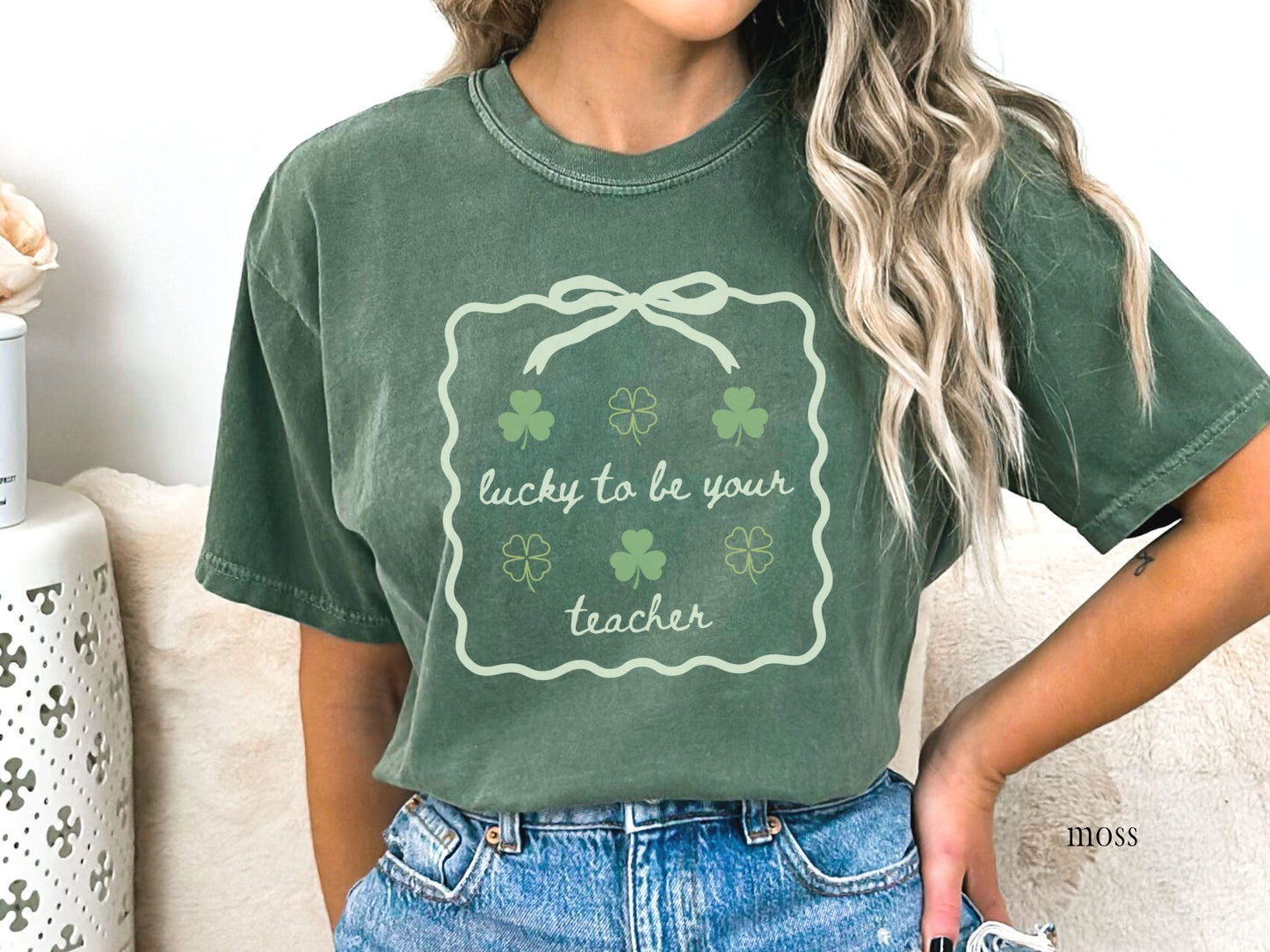 St. Patricks Day Teacher Shirt, Lucky to Be Your Teacher Tee