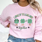 Inclusion St Patricks Day Sweatshirt | SPED Teacher Gift | Neurodiversity Clover Crewneck