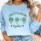 Inclusion St Patricks Day Sweatshirt | SPED Teacher Gift | Neurodiversity Clover Crewneck