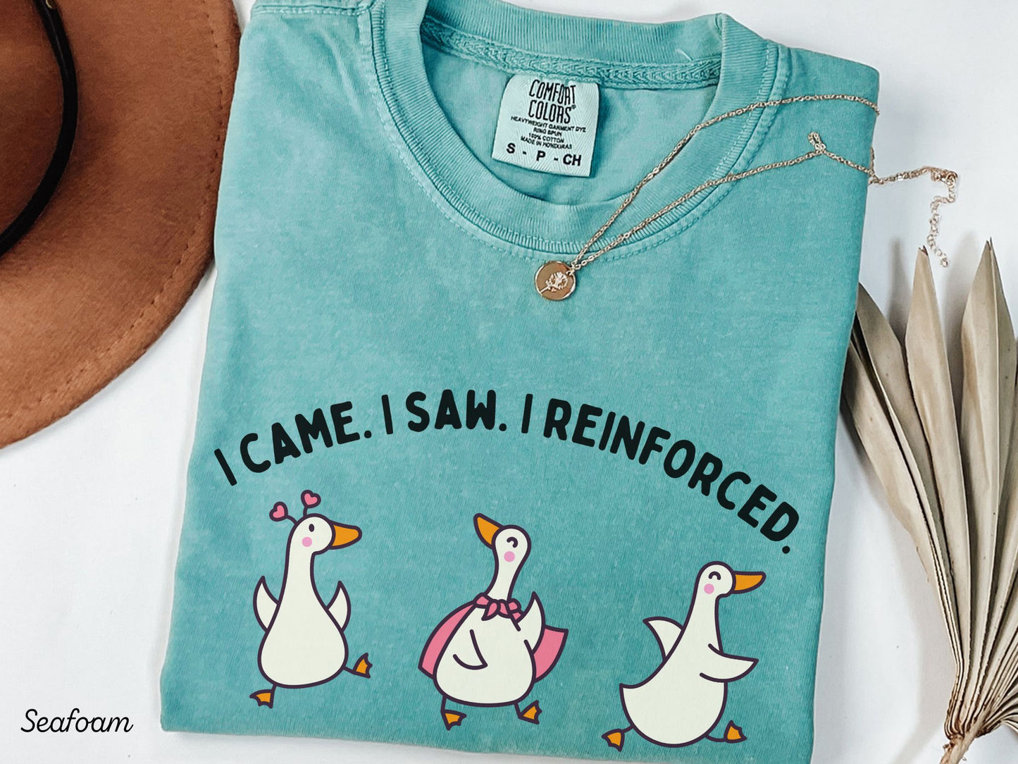 I Came. I Saw. I Reinforced Tee,  ABA Goose Graphic Tee