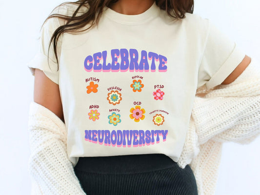 Celebrate Neurodiversity T-Shirt