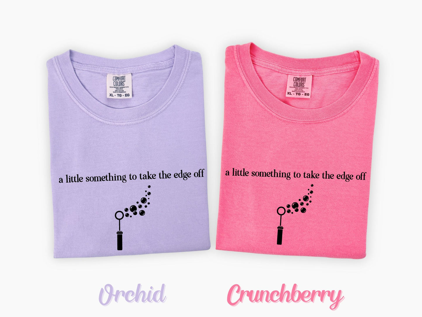 A Little Something to Take the Edge Off Shirt | Funny Pediatric Therapist Tee |  OT SLP PT ABA Shirt