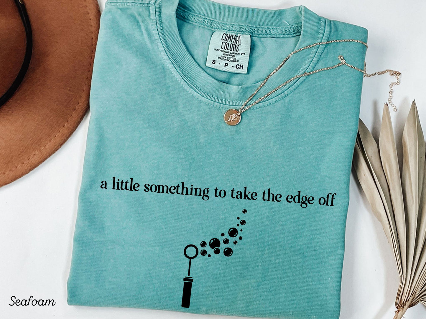 A Little Something to Take the Edge Off Shirt | Funny Pediatric Therapist Tee |  OT SLP PT ABA Shirt