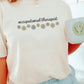 Minimalist Daisy OT Tee | Occupational Therapist Shirt