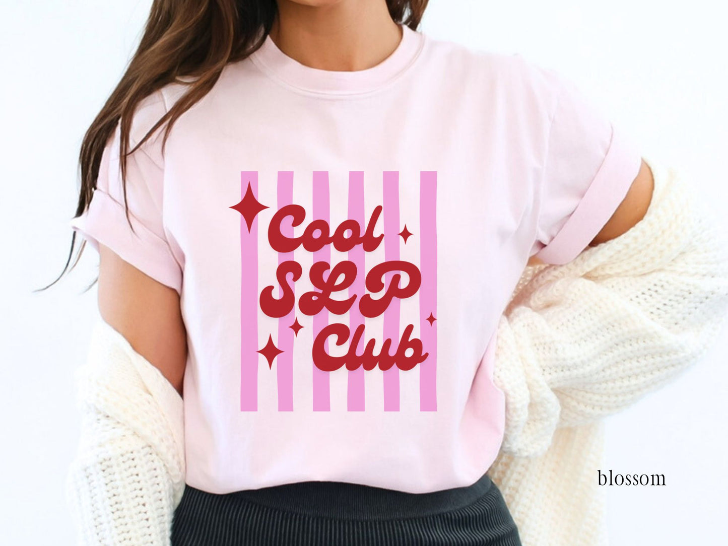 Cool SLP Club T-Shirt, Speech-Language Pathologist Tee