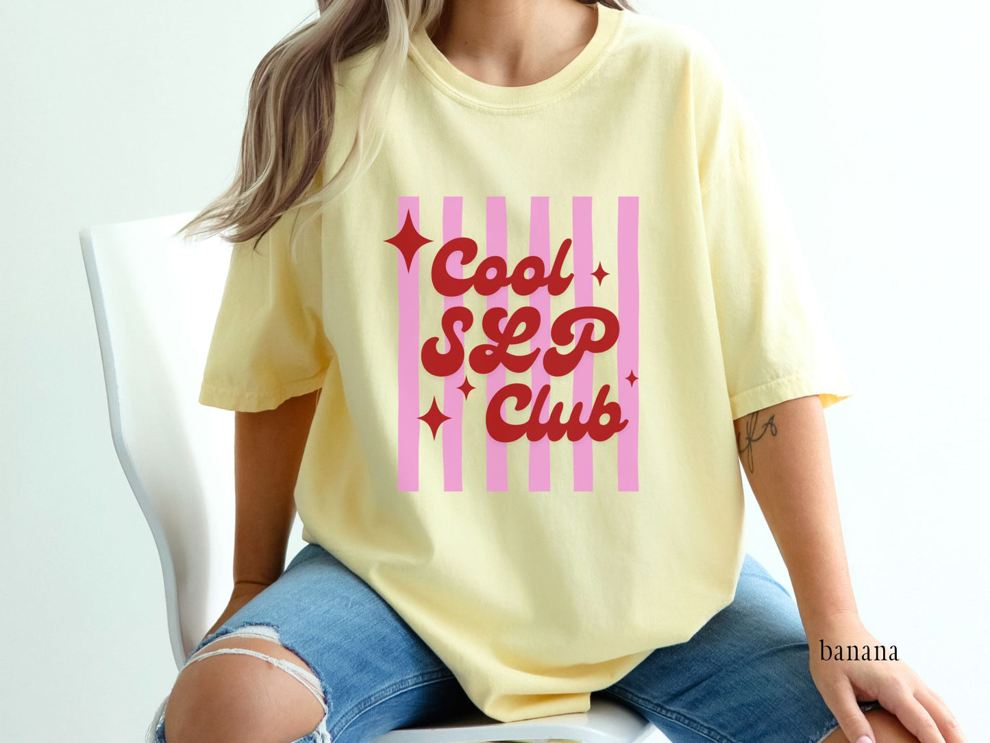 Cool SLP Club T-Shirt, Speech-Language Pathologist Tee