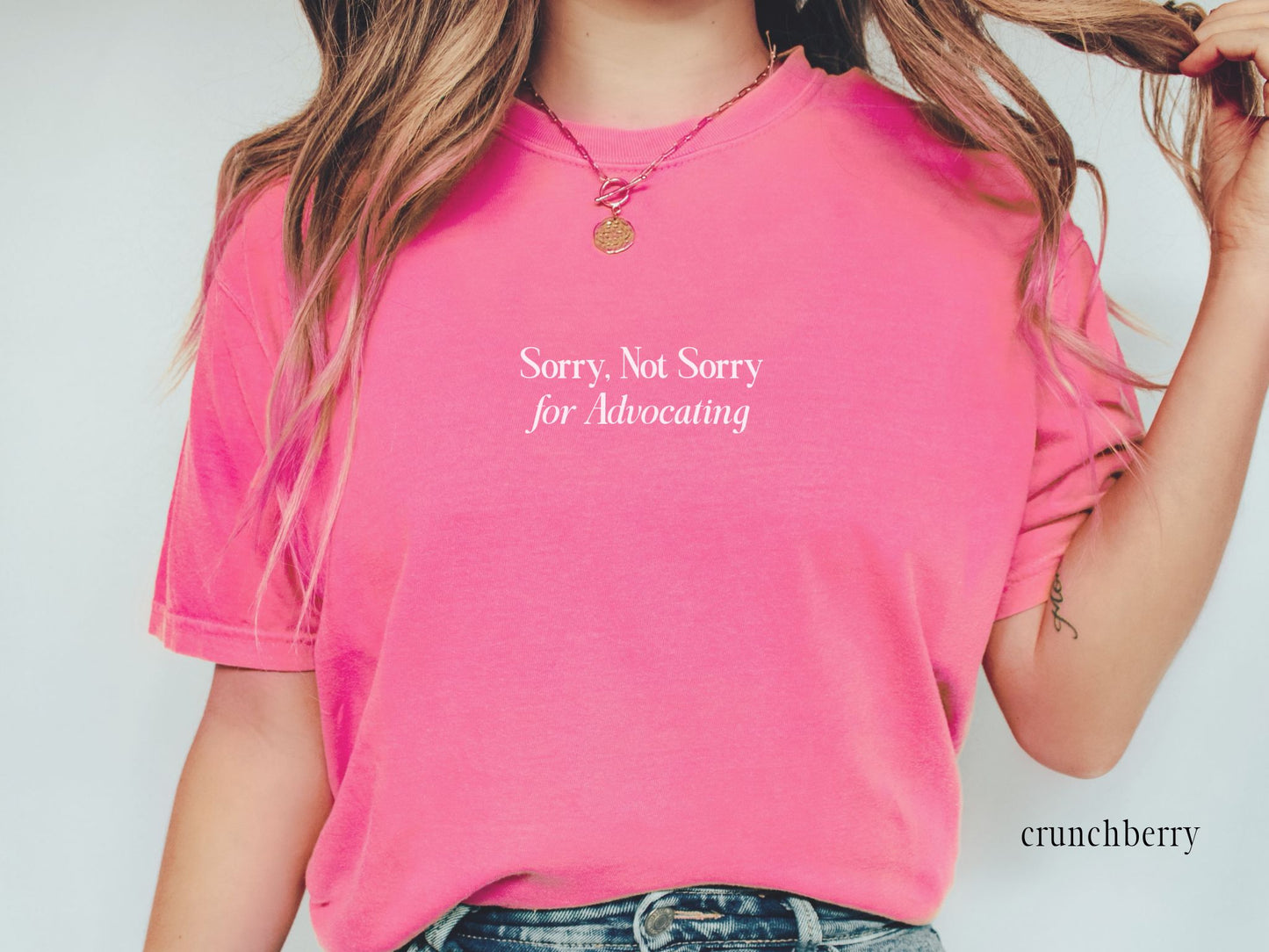 Sorry Not Sorry for Advocating Minimalist T-Shirt