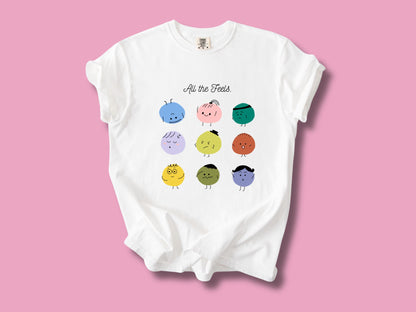 All The Feels Emotions Blobs T-Shirt