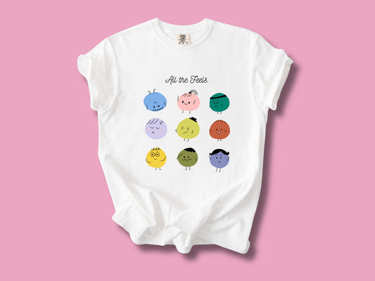 All The Feels Emotions Blobs T-Shirt