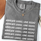 Advocate Loudly Love Deeply T-Shirt | Inclusion Shirt for Teachers, Therapists & Advocates