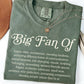 Big Fan Of Neurodiversity Shirt, Neurodiversity Affirming Tee, Autism Acceptance Shirt, Special Education Teacher Shirt, Comfort Colors