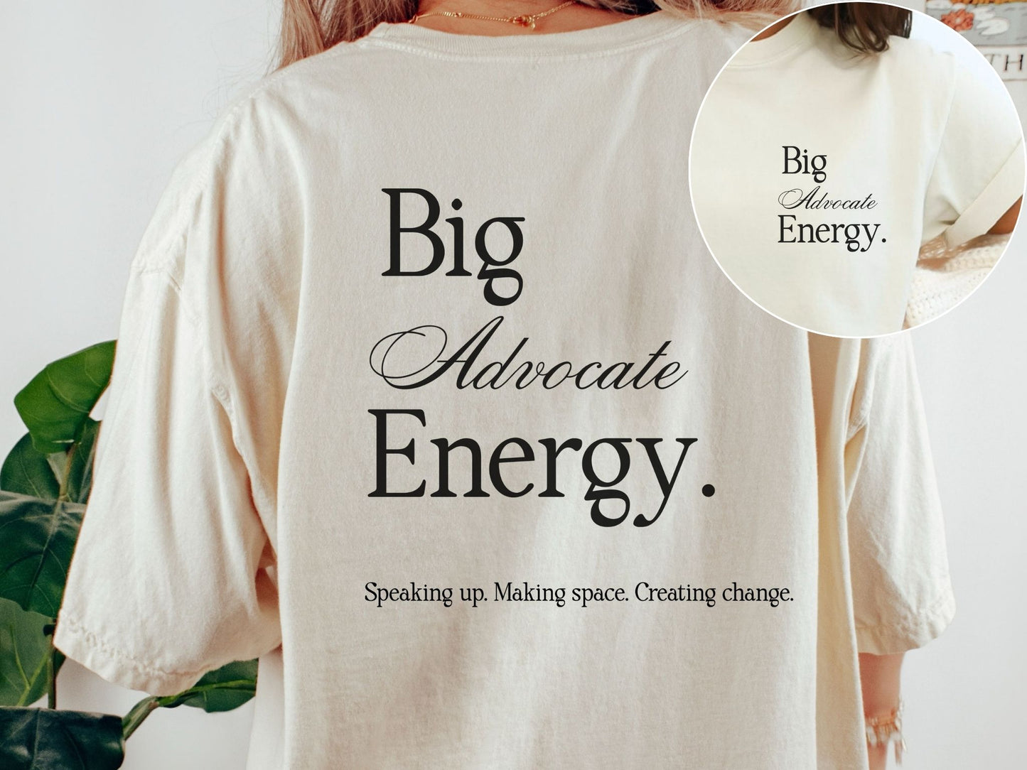 Big Advocate Energy Shirt, Advocacy Shirt, Inclusion Shirt, Disability Advocate Tee, Neurodiversity Shirt, Special Education Teacher Gift