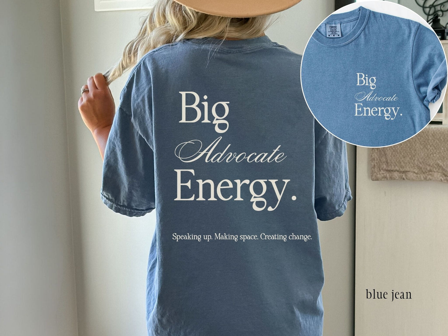 Big Advocate Energy Shirt, Advocacy Shirt, Inclusion Shirt, Disability Advocate Tee, Neurodiversity Shirt, Special Education Teacher Gift