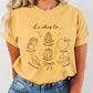 It's Okay To Shirt, Fall Teacher Shirt, Therapist Shirt, Counselor Shirt, Mental Health Shirt, Self Care Tee, Teacher Gift, Autumn Shirt