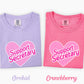 Support Secretary Pink Heart Shirt, Gift for School Secretary