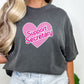 Support Secretary Pink Heart Shirt, Gift for School Secretary