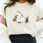 Trick or SR+ Shirt, Funny ABA Halloween T-Shirt, Ghost Wiener Dog Shirt, RBT Bcba Gift, Behavior Analyst Shirt